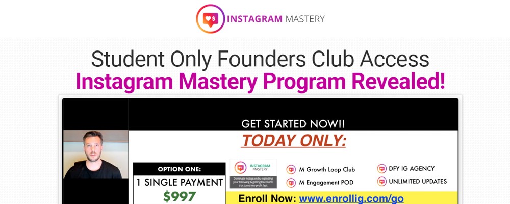 Download Instagram Mastery by Adrian Morrison