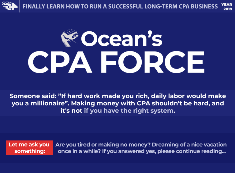 Download Oceans CPA FORCE – New Powerful CPA Method for Year 2020
