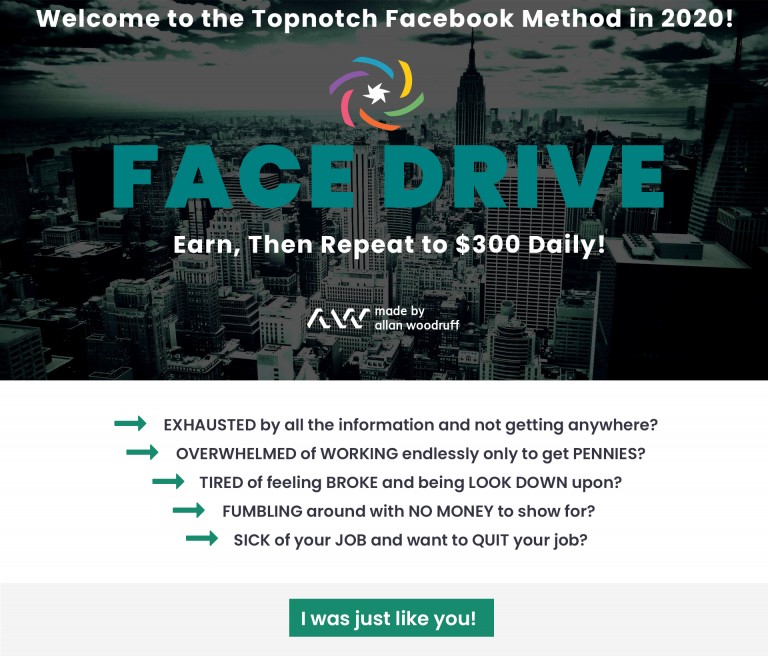 [Download] FACE DRIVE 2020 – Earn, Then Repeat to $300 Daily! 3