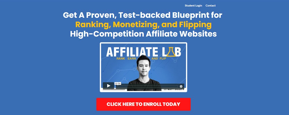 Download The Affiliate Lab By Matt Diggity