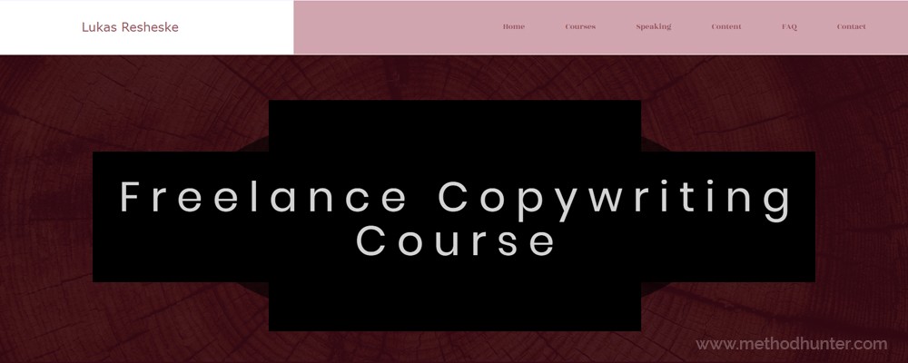 Download Freelance Copywriting Course By Lukas Resheske
