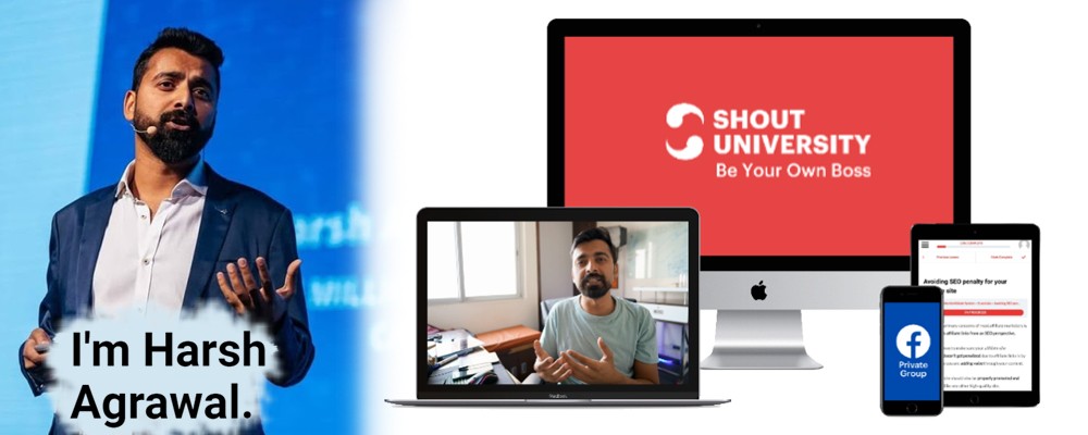 [Special Offer] Harsh Agrawal - Shout University 2.0 2