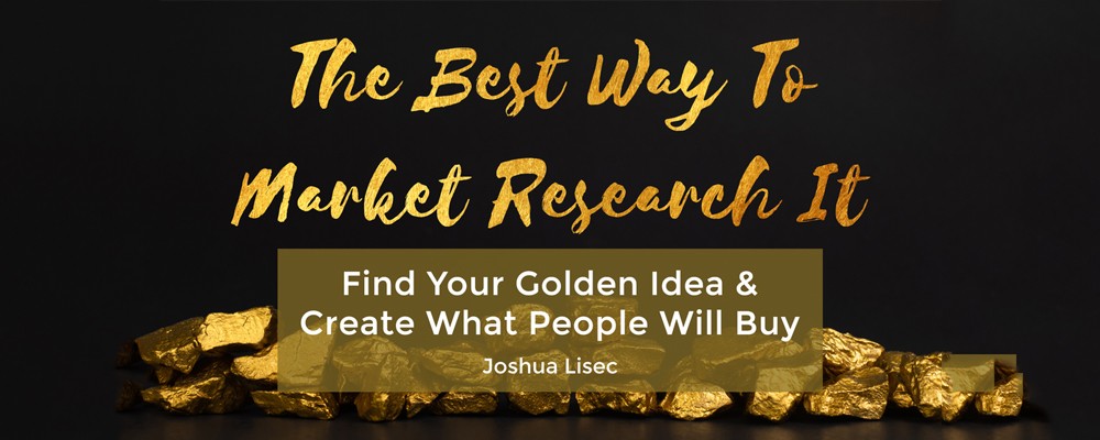 [Download] Joshua Lisec - The Best Way To Market Research It 2