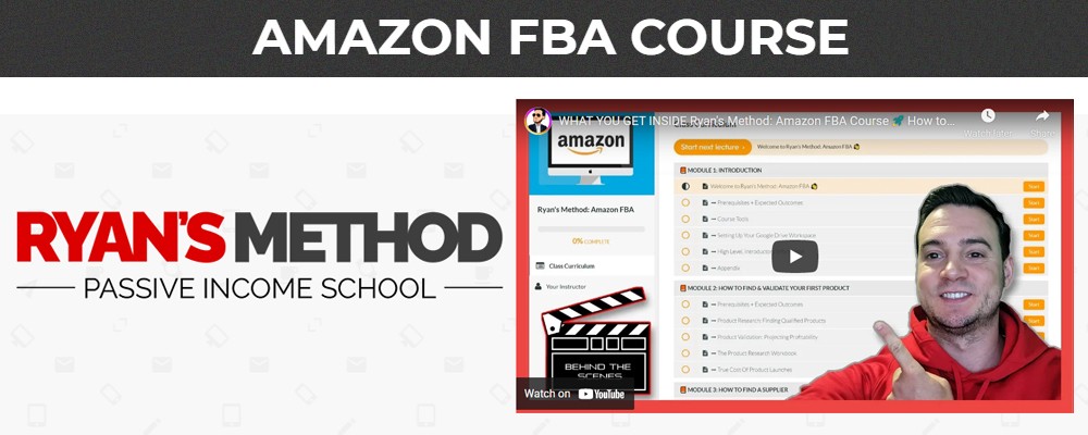 [Special Offer] Ryan Hogue - Amazon FBA Course 2