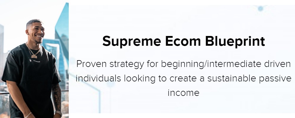 Download Supreme Ecom Blueprint By Alex Hampton