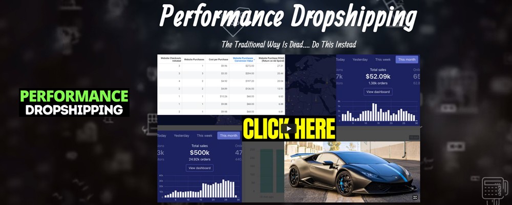 Download Performance Dropshipping By Hayden Bowles