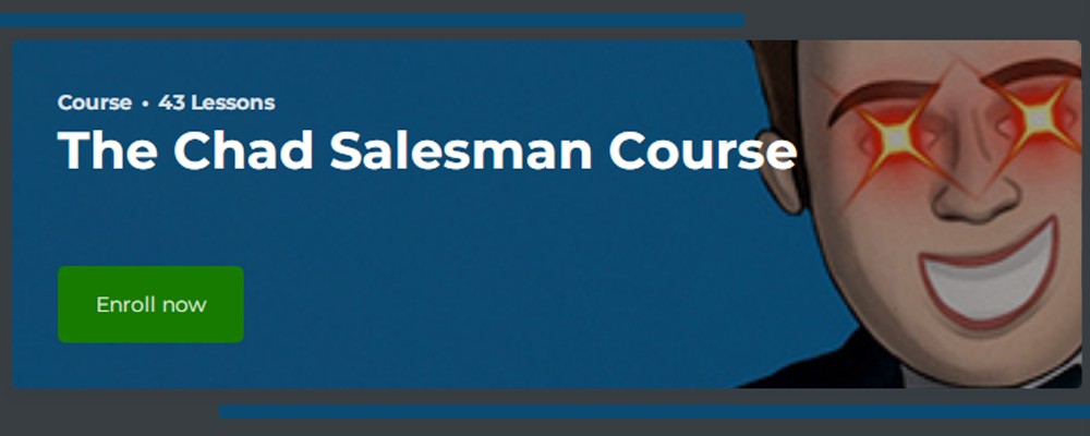 [Special Offer] BowTied SalesGuy -The Chad Salesman Course 5
