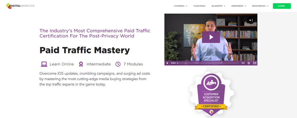 [Download] Digital Marketer – Paid Traffic Mastery 2022 8