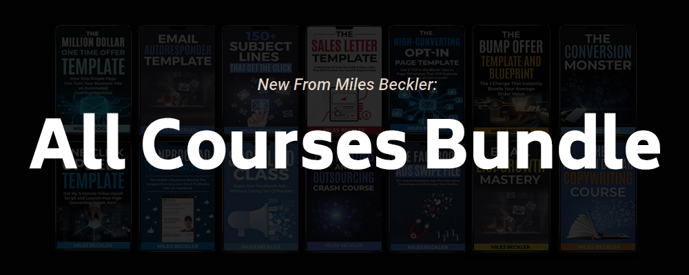 Download All Courses Bundle By Miles Beckler