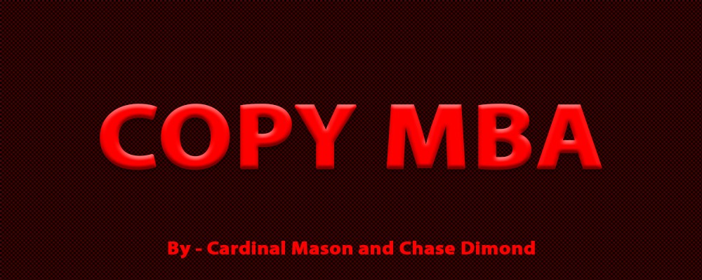 [Special Offer] Cardinal Mason & Chase Dimond - Copy MBA 2