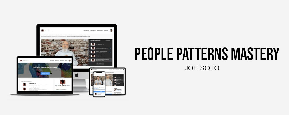 [Download] Joe Soto – People Patterns Mastery 1